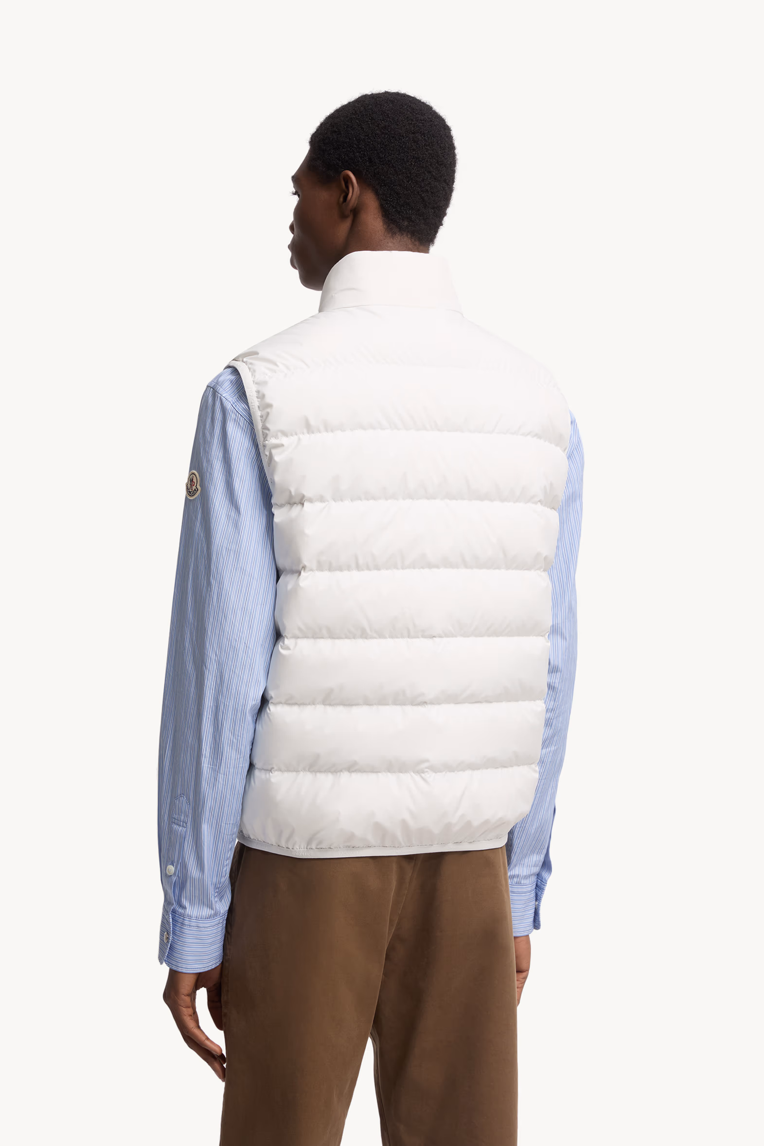 Contrin Down Vest Men White Moncler 5